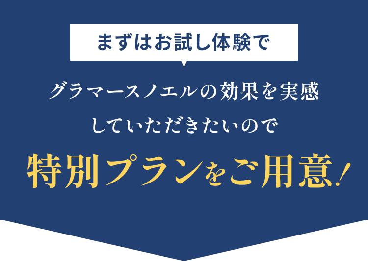 特別プランをご用意
